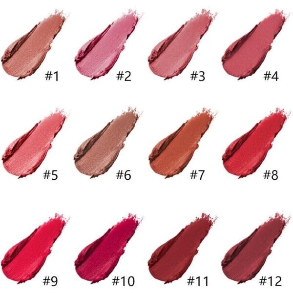 Long-Lasting Waterproof Matte Lipstick (12 Pcs/set) - Image 2