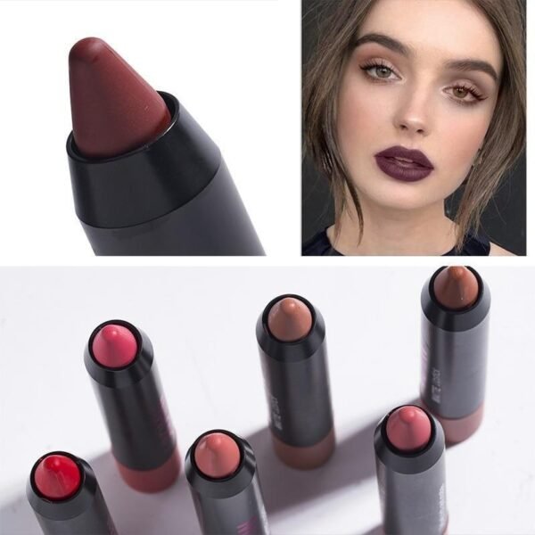 Long-Lasting Waterproof Matte Lipstick (12 Pcs/set) - Image 5