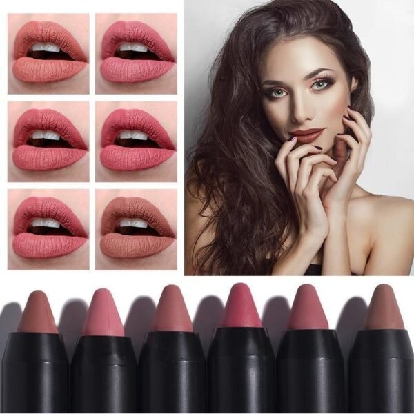 Long-Lasting Waterproof Matte Lipstick (12 Pcs/set) - Image 6